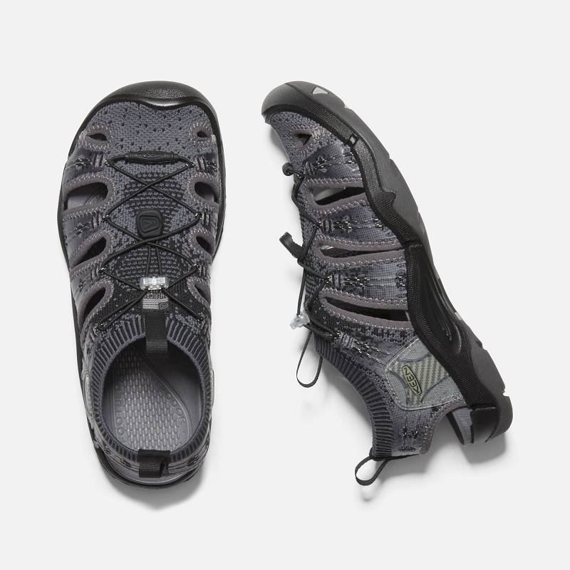 Keen EVOFIT One Trekkingsandalen Damen DE-71504 Heathered Black/Magnet - Keen Damenschuhe Schwarz